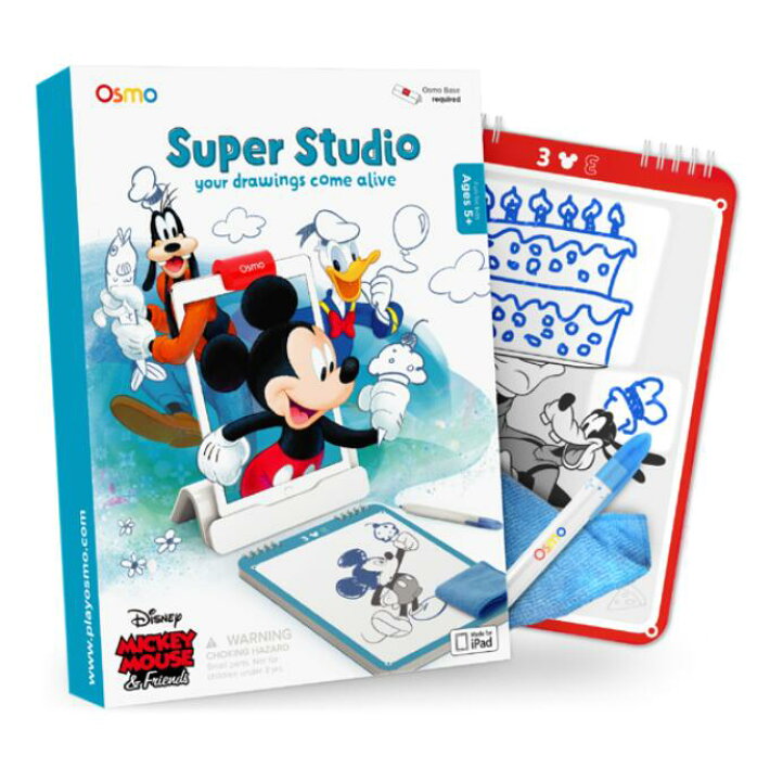 楽天市場 送料無料 Osmo オスモ スーパースタジオディズニーミッキーマウス フレンズゲーム Super Studio Disney Mickey Mouse Friends Game おもちゃ 想像力 学習 知育玩具 楽天海外直送 Walmart 楽天市場店