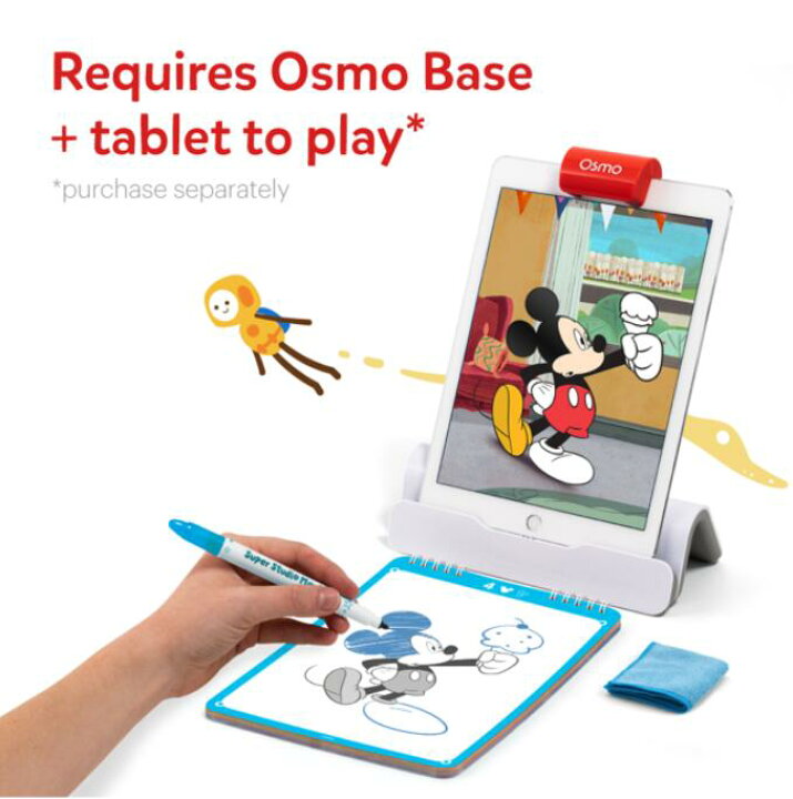 楽天市場 送料無料 Osmo オスモ スーパースタジオディズニーミッキーマウス フレンズゲーム Super Studio Disney Mickey Mouse Friends Game おもちゃ 想像力 学習 知育玩具 楽天海外直送 Walmart 楽天市場店