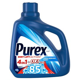 [送料無料] Purex ピュレックス 4in1 プラスオキシ フレッシュモーニングバーストの香り 液体 洗濯洗剤 85回分 3.78リットル 大容量 アメリカ 日用品 [楽天海外通販]