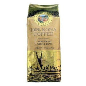 [送料無料] Royal Kona ロイヤルコナ 100%コナコーヒー ミディアムロースト ホールビーン7oz / 198g 極上 コーヒー Hawaii Kona Coffeeハワイ土産[楽天海外通販]