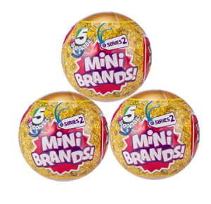 [RDY] [] 5 Surprise Mini Brands Mystery Capsule Real Miniature Brands Collectible Toy by ZURU 3 Pack [yVCOʔ] | 5 Surprise Mini Brands Mystery Capsule Real Miniature Brands Collectible Toy by ZURU 3 Pack