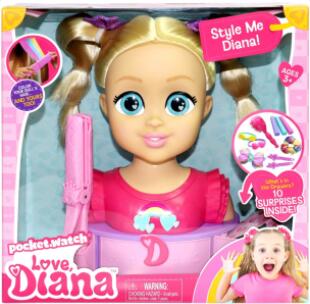 Walmart ウォルマート アメリカ 米国ウォルマート 米国最大規模スーパーマーケットWalmart市場店取扱い希望商品のご意見受付中 送料無料 Love Diana Style Me Doll 倉 ユーチューブ 人形 スタイルミー おもちゃ 海外通販 ダイアナ YouTube ヘアスタイル人形 おしゃれ 超人気 専門店 ラブダイアナ