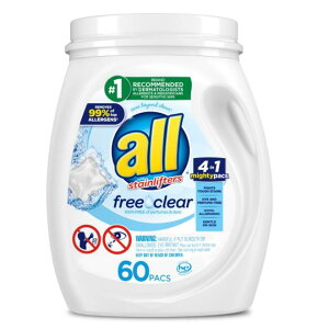 [RDY] [] I[ }CeB pbN   WF{[ 60 q ̂߂ t[NA 1.12kg all Mighty Pacs Laundry Detergent Pacs CO h  畆Ȉ AM[