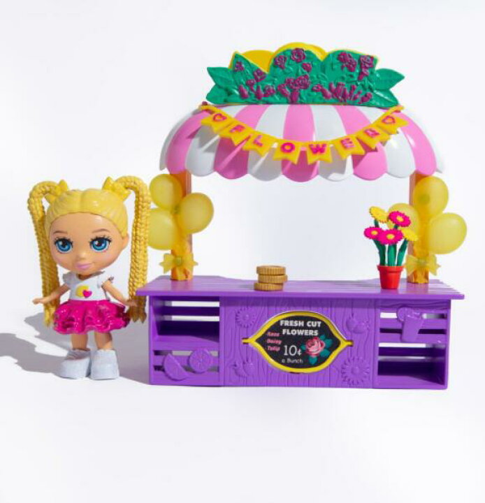 楽天市場 送料無料 Love Diana ラブダイアナ 2in1 ポップアップ ストア レモネード フラワー スタンド プレイセット Love Diana Pop Up Store Lemonade And Flower Stand Playset 女の子 おもちゃ Youtube ユーチューブ 人気 楽天海外通販 Walmart 楽天市場店
