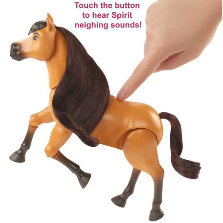 楽天市場 送料無料 スピリット 未知への冒険 永遠の自由 スピリット 馬 歩行機能 サウンド付 海外 アニメ キャラクター グッズ 動物 アニマル うま フィギュア 人形 おもちゃ ごっこ遊び 知育玩具 子供 男の子 女の子 こどもの日 誕生日 楽天海外直送 Walmart