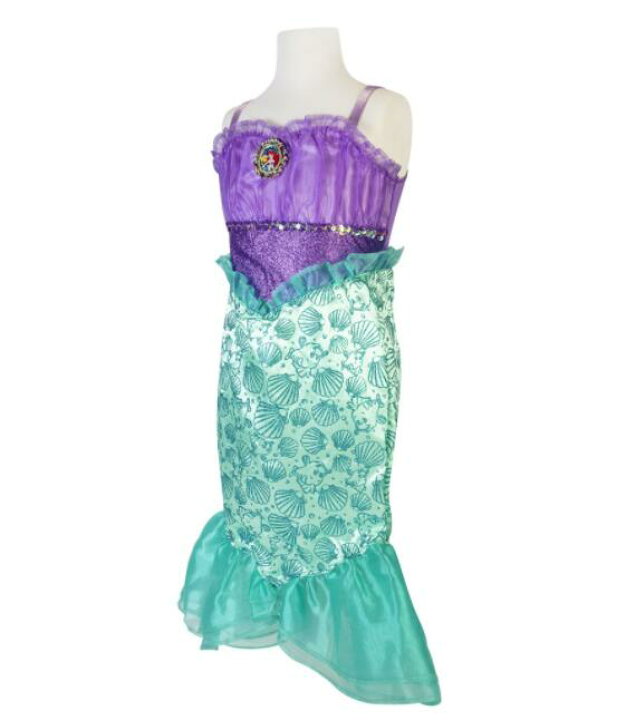 楽天市場 送料無料 ディズニー プリンセス アリエル ドレス コスチューム コスプレ ハロウィン ハローウィーン クリスマス イベント 学園祭 文化祭 パーティー 夏 遊園地 海 ビーチ ワンピース 女の子 キッズ 子供 ジュニア 3歳以上 楽天海外通販 Walmart 楽天市場店