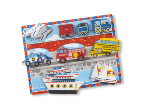 [RDY] [] Melissa & Doug 蕨 ؐ `L[pY s@ d  D 9 mߋ q  v[g Mtg V Melissa & Doug Vehicles Wooden Chunky Puzzle [yVCO]