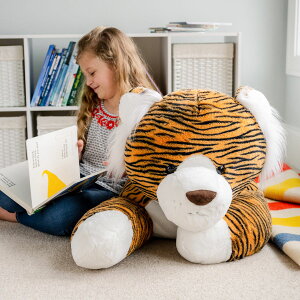[] Animal Adventure ? Sqoosh2Poof? Jumbo Plush Character Compressed Inside Small Box - 44" Tiger [yVCOʔ] | Animal Adventure? Sqoosh2Poof? Jumbo Plush Character Compressed Inside Small Box - 44" Tiger