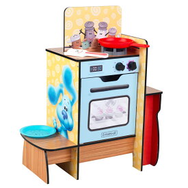 [送料無料] KidKraft Blue's Clues &amp; You!Cooking-Up-Clues Wooden Play Kitchen with Handy Dandy Notebook [楽天海外通販] | KidKraft Blue's Clues &amp; You! Cooking-Up-Clues Wooden Play Kitchen with Handy Dandy Notebook