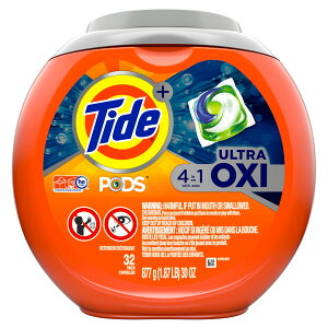 [RDY] [] 32 Tide Pods Plus Oxi ^Ch |bh Eg ILV ߗޗp   h[ Laundry Detergent [yVCOʔ]