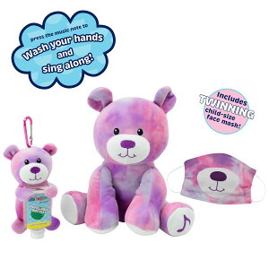 [RDY] [] Aj}Ahx`[? Wellobeez ? Rۃ~[WJN[N[? N}̂ʂ [yVCOʔ] | Animal Adventure? Wellobeez? Antimicrobial Musical Clean Crew? Bear Plush