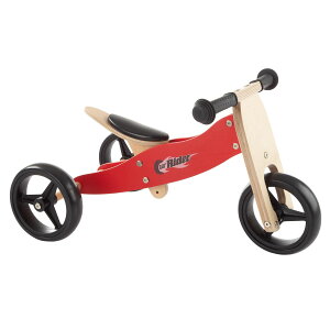 [RDY] [] 2-in-1 Wooden Balance Bike  Push Tricycle - Ride-On Toy for Ages 1-3 by Lil?C_[ [yVCOʔ] | 2-in-1 Wooden Balance Bike  Push Tricycle- Ride-On Toy for Ages 1-3 by Lil? Rider