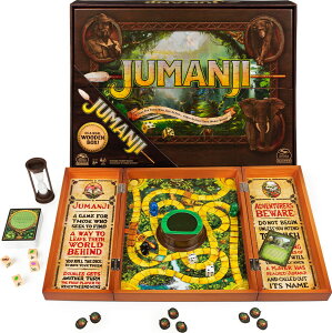 [RDY] [] Jumanji The Game 8Έȏ̂qlƂƑ̂߂̃NVbNAhx`[{[hQ[̖{̖ؔ [yVCOʔ] | Jumanji The Game Real Wooden Box Edition of the Classic Adventure Board
