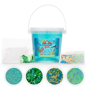 [RDY] [] Elmer's Gue Pre-Made Slime, Deep Gue Sea, Blue Clear Slime, Includes the 4 Sets of Unique Mix-Ins, 1.5-lb Bucket [yVCOʔ] | Elmerfs Gue Pre-Made Slime, Deep Gue Sea, Blue Clear Slime, Includes 4 Sets of Unique Mix-Ins,