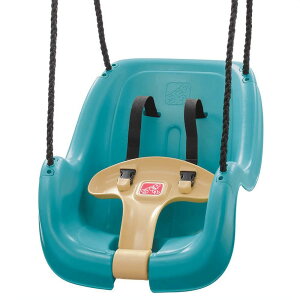 [RDY] [] Step2 eB[ cpXCO To[t ό󐫃[vɂq̈Sm [yVCOʔ] | Step2 Teal Toddler Swing with T-Bar for Child Security with Weather-Resistant Ropes