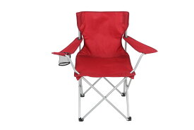 [RDY] [送料無料] Ozark Trail Basic Quad Folding Outdoor Camp Chair with Cup Holder, Red, Outdoor [楽天海外通販] | Ozark Trail Basic Quad Folding Outdoor Camp Chair with Cup Holder, Red, Outdoor