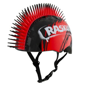 [RDY] [] Raskullz Hawk Mohawk Black Bike Helmet, Child 5+ 50-54cm [yVCOʔ] | Raskullz Hawk Mohawk Black Bike Helmet, Child 5+ 50-54cm