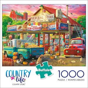[] Buffalo Games Jg[Ct Jg[XgA 1000s[X WO\[pY [yVCOʔ] | Buffalo Games Country Life Country Store 1000 Pieces Jigsaw Puzzle
