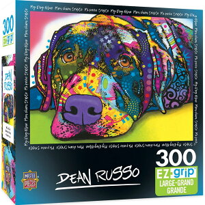 [RDY] [] fB[Eb\ }CEhbOEu[ 300s[X GYObvEpY [W 300s[X GYObvEpY [yVCOʔ] | Dean Russo My Dog Blue 300 Piece Ezgrip Puzzle - Large 3
