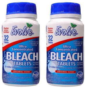 [RDY] [] Evolve Ultra Concentrated Bleach Tablets, Original Scent, 64 Total Count (32 count x 2 pack) [yVCOʔ] | Evolve Ultra Concentrated Bleach Tablets, Original Scent, 64 Total Count (32 count x 2 pack)
