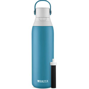 [RDY] [��������] Brita 20oz Premium Double Wall Stainless Steel Water Bottle with Filter, Blue Jay [�y�V�C�O�ʔ�] | Brita 20oz Premium Double Wall Stainless Steel Water Bottle with Filter, Blue Jay
