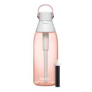 [RDY] [��������] Brita 36oz �v���~�A���E�H�[�^�[�{�g�� �t�B���^�[�t�� BPA�t���[ �u���b�V���s���N [�y�V�C�O�ʔ�] | Brita 36oz Premium Water Bottle with Filter, BPA Free, Blush Pink