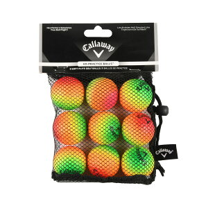 [��������] �L�����E�F�CHX���K�p�t�H�[���S���t�{�[���A9�p�b�N [�y�V�C�O�ʔ�] | Callaway HX Practice Foam Golf Balls, 9 Pack