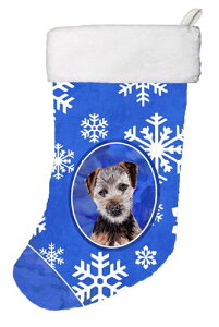 [] m[tH[NeA ps[ EB^[Xm[t[N NX}XXgbLO [yVCOʔ] | Norfolk Terrier Puppy Winter Snowflakes Christmas Stocking