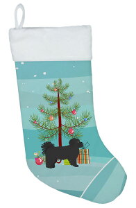 [RDY] [] Caroline's Treasures yPAv[ }`J[NX}XXgbLO \tgXG[hnt 18C` [yVCOʔ] | Caroline's Treasures Pekeapoo Multi-color Christmas Stocking, with Soft Sue