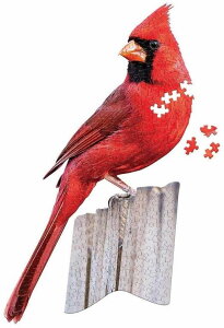 [RDY] [] Madd Capp Puzzles - I AM Cardnal - 300s[X - ̌`WO\[pY [yVCOʔ] | Madd Capp Puzzles - I AM Cardnal - 300 Pieces - Animal Shaped Jigsaw Puzzle