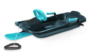 [RDY] [] Gizmo Riders Nebula Titan Blue Snow Sled for Kid's, Bobsled with Wheel and Brakes for Ages 3 and more [yVCOʔ] | Gizmo Riders Nebula Titan Blue Snow Sled for Kid's, Bobsled with Wheel and Brakes for Ages 3 and up