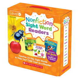 [RDY] [送料無料] Nonfiction Sight Word Readers:Guided Reading Level D Parent Pack : 25の重要なサイトワードを教えて 子供がリーダーとして成長するのを助ける! ペーパーバック [楽天海外通販] | Nonfiction Sight