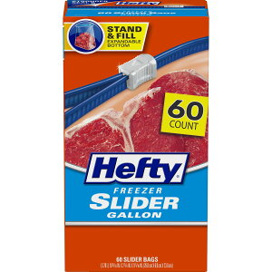 [RDY] [��������] Hefty �X���C�_�[�o�b�O �t���[�U�[�K���� 60ct [�y�V�C�O�ʔ�] | Hefty Slider Bag Freezer Galllon 60ct