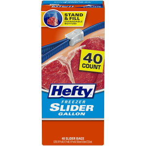 [RDY] [��������] Hefty Slider Bags Freezer Gallon 40ct [�y�V�C�O�ʔ�] | Hefty Slider Bags Freezer Gallon 40ct