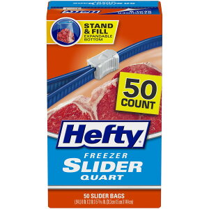[RDY] [��������] Hefty �t���[�U�[�N�I�[�g 50ct [�y�V�C�O�ʔ�] | Hefty Freezer Quart 50ct
