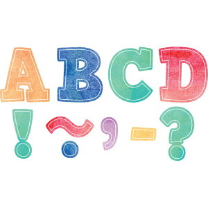 [] ʉ{[hubN3C`}Olbg^[ [yVCOʔ] | Watercolor Bold Block 3" Magnetic Letters