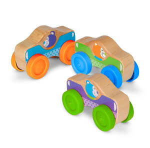 [RDY] [] Melissa & Doug First Play Wooden Animal Stacking Cars 3 pcs [yVCOʔ] | Melissa & Doug First Play Wooden Animal Stacking Cars 3 pcs