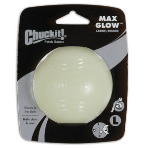 [RDY] [] Chuckit! }bNXO[CU_[NhbO{[gC [W [yVCOʔ] | Chuckit! Max Glow in the Dark Dog Ball Toy, Large
