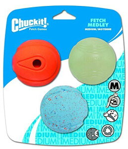 [RDY] [] Chuckit! Fetch Ball Medley Dog Toy, Medium, 3 Count. [yVCOʔ] | Chuckit! Fetch Ball Medley Dog Toy, Medium, 3 Count