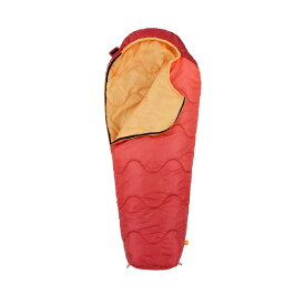 [送料無料] Firefly! Outdoor Gear ユースマミースリーピングバッグ - レッド/オレンジ (70 in. x 30 in.) [楽天海外通販] | Firefly! Outdoor Gear Youth Mummy Sleeping Bag ? Red/Orange (70 in. x 30 in.)