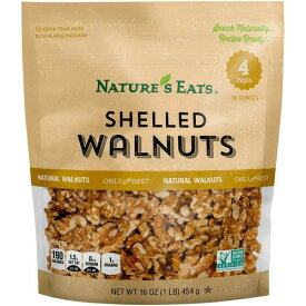 [RDY] [送料無料] Nature's Eats 殻付きクルミ 16.0 OZ [楽天海外通販] | Nature's Eats Shelled Walnuts, 16.0 OZ