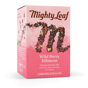 [RDY] [] }CeB[[teB[ Chx[nCrXJX eB[obO15ܓ [yVCOʔ] | Mighty Leaf Tea Wild Berry Hibiscus, Herbal Tea, 15 Tea Bags