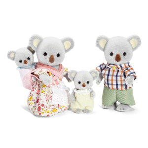 [RDY] [] Calico Critters Outback Koala Family, Set of 4 Collectible Doll Figures [yVCOʔ] | Calico Critters Outback Koala Family, Set of 4 Collectible Doll Figures