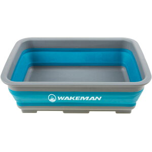 [RDY] [] Wakeman Outdoors Blue ̐܂肽ݎړIʊ - Lv eCQ[g ̑̂߂̗e 10 L ̃|[^uʊ/H퉱/ACXoPc [yVCOʔ] | Collapsible Multiuse Was