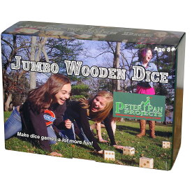 [送料無料] ユニバーシティ・ゲームズのジャンボ木製ダイスゲーム [楽天海外通販] | Jumbo Wooden Dice Game by University Games