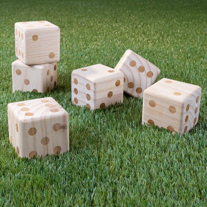 [RDY] [��������] Hey! Play! ����Ȗؐ����[�h�_�C�X�̉��O�Ő��Q�[�� [�y�V�C�O�ʔ�] | Hey! Play! Giant Wooden Yard Dice Outdoor Lawn Game