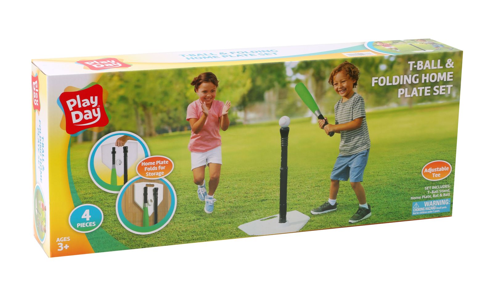 T-Ball and Folding Home Plate Set by Play Day 