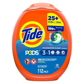 [RDY] [送料無料] Tide PODS 洗濯用洗剤 オリジナル香り 112個入り [楽天海外通販] | Tide PODS Laundry Detergent Original Scent, 112 count