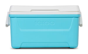 [RDY] [��������] Igloo 48qt.�n�[�h�T�C�h�A�C�X�`�F�X�g�N�[���[�A�A�N�A�u���[���z���C�g [�y�V�C�O�ʔ�] | Igloo 48 qt. Hard Sided Ice Chest Cooler, Aqua Blue and White