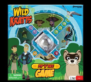 [送料無料] Pressman Toys ワイルドクラッツ ポップンレース ボードゲーム [楽天海外通販] | Pressman Toys Wild Kratts Pop 'N' Race Board Game